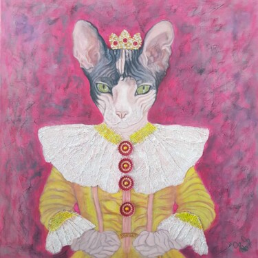 绘画 标题为“La Princesa” 由Rita Pedersen, 原创艺术品, 丙烯