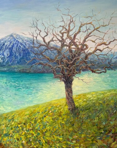 绘画 标题为“Alleine aber nicht…” 由Elena Stauffer, 原创艺术品, 油