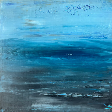Peinture intitulée "Bord de mer 11" par Jerod., Œuvre d'art originale, Acrylique Monté sur Châssis en bois