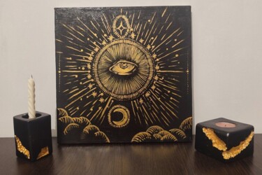 绘画 标题为“Всевидящее око” 由Алина Усова, 原创艺术品, 丙烯