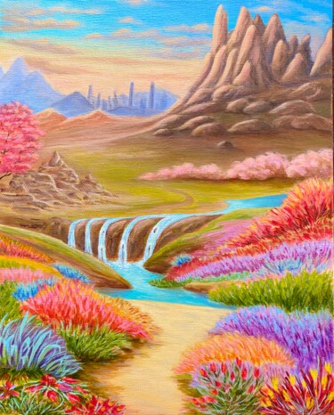 Parallel world 绘画 标题为“Parallel world” 由Irene Nekrasova, 原创艺术品, 油