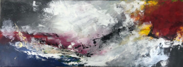 Painting titled "LA PAVLOVA" by Pascale Rey-Texier, Original Artwork, Acrylic Mounted on Wood Stretcher frame
