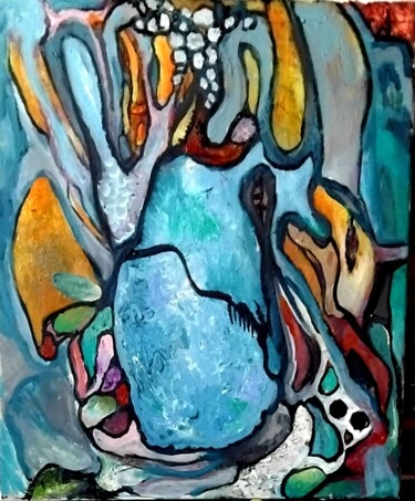 Painting titled "LA DROME" by Manuel Navarro, Original Artwork, Acrylic