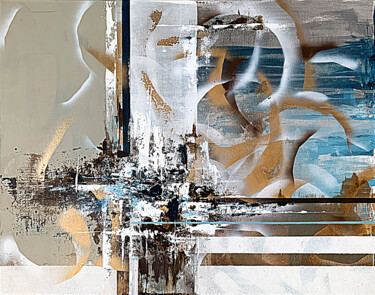 Painting titled "Convergence of Elem…" by Tatiana Malinovscaia, Original Artwork, Acrylic