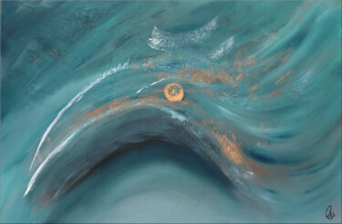 Lost Painting titled "Lost" by Edelgard Schroer, Original Artwork, Acrylic Mounted on Wood Stretcher frame
