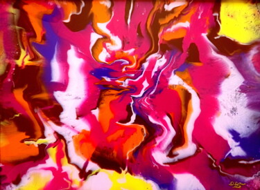 I FLUTTI DELL’INCONSCIO Pittura intitolato "I FLUTTI DELL’INCON…" da Giuseppe Grieco (EditorDreams), Opera d'arte originale, Tempera