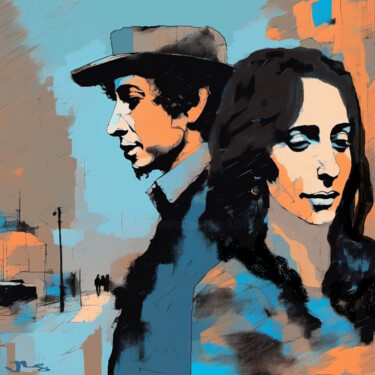 Digital Arts titled "BOB AND JOAN" by Jleg, Original Artwork, AI generated image
