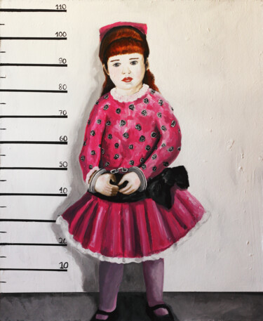 Pintura intitulada "The girl who bullied" por Gabriel Grecco, Obras de arte originais, Acrílico