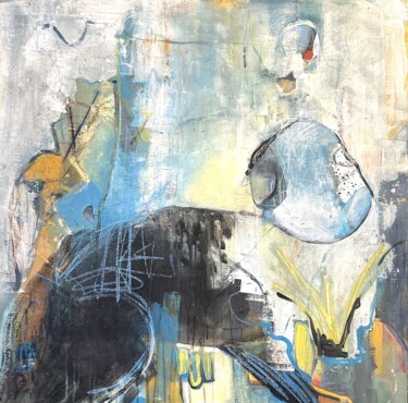 Peinture intitulée "UN SOUPCON DE SNOOPY" par Corinne Raynal, Œuvre d'art originale, Acrylique