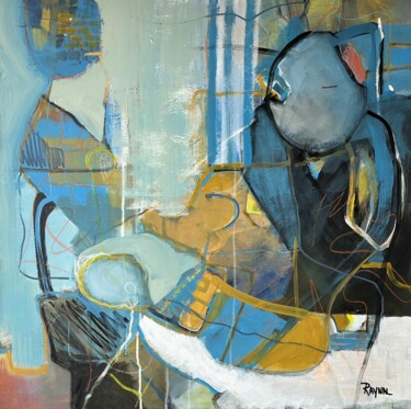 Pittura intitolato "ESPRIT DE FAMILLE" da Corinne Raynal, Opera d'arte originale, Acrilico