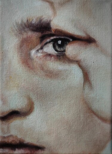 Painting titled "Fragments 2" by Veronica Ciccarese, Original Artwork, Oil