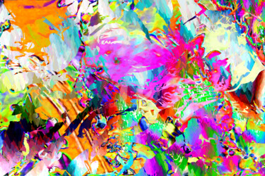 Digital Arts με τίτλο "Flagellation au jeû…" από Cj Perin, Αυθεντικά έργα τέχνης, Ψηφιακή ζωγραφική