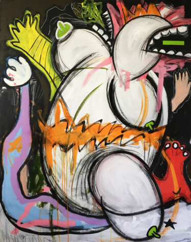 "Splat-Plow" başlıklı Tablo Gabriel Grecco tarafından, Orijinal sanat, Akrilik