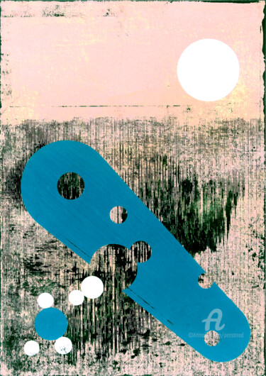 Never Ending Story 6. Schilderij getiteld "Never Ending Story…" door Petr Strnad, Origineel Kunstwerk, Acryl