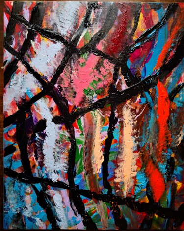 Peinture intitulée "Senza titolo" par Domenico Laezza, Œuvre d'art originale, Acrylique