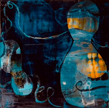 Peinture intitulée "Dancing in the Dept…" par Precious Burger, Œuvre d'art originale, Acrylique