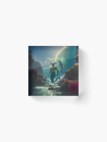 数字艺术 标题为“Océan, Krill” 由Grrimrr, 原创艺术品, 2D数字工作