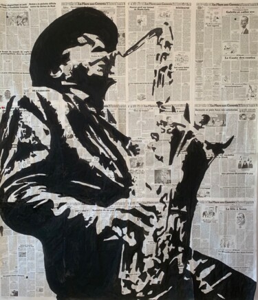 Painting titled "Sxp" by Franck Delapierre, Original Artwork, Acrylic
