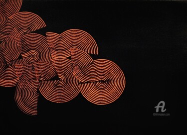 Pintura intitulada "Apokalypsis 2024 27" por Luca Brandi, Obras de arte originais, Acrílico