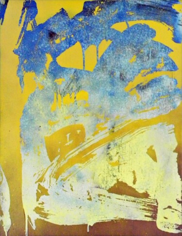morning ritual 1 - 90x70 cm Ζωγραφική με τίτλο "morning ritual 1 -…" από Ludwig Schult, Αυθεντικά έργα τέχνης, Σπρέι βαφής