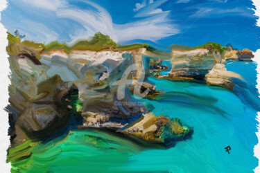 제목이 "Torre Sant'Andrea"인 미술작품 Fabio Presicce로, 원작, 기름