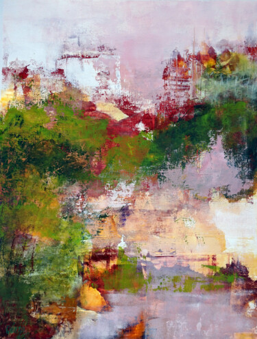Peinture intitulée "Sweet morning" par Marianne Quinzin, Œuvre d'art originale, Acrylique