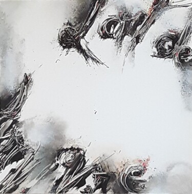 Peinture intitulée "L'ART DE SURVIVRE" par François Mihaly, Œuvre d'art originale, Acrylique