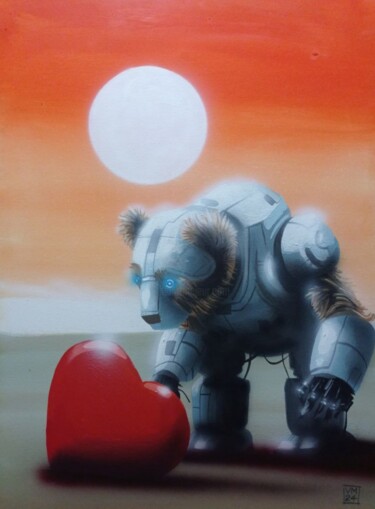 绘画 标题为“Meccha Love” 由Vincenzo Marino, 原创艺术品, 丙烯