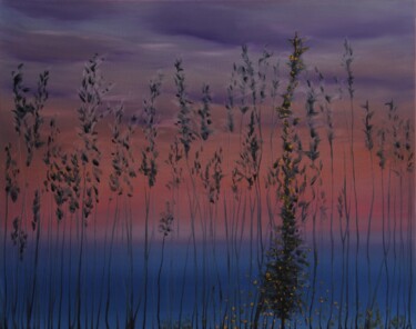 Painting titled "Dark" by Serguei Borodouline, Original Artwork, Oil