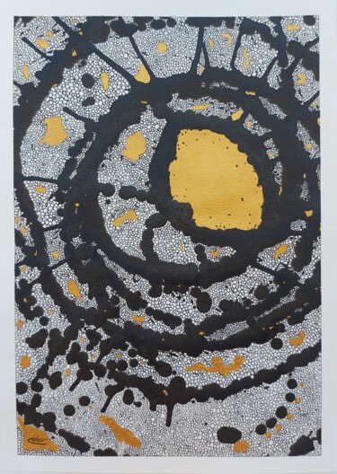 Painting titled "El ciclo de la vida" by Wander Canjarana Da Silva, Original Artwork, Acrylic