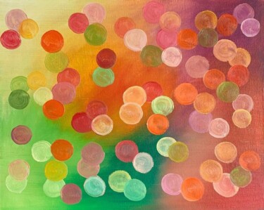 "Rainbow Summer" başlıklı Tablo Tetiana Kovtun tarafından, Orijinal sanat, Petrol Karton üzerine monte edilmiş
