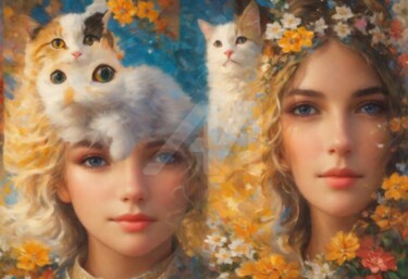 绘画 标题为“Настроение 5.” 由Зумрад Аблакулова, 原创艺术品, 油 安装在artwork_cat.上