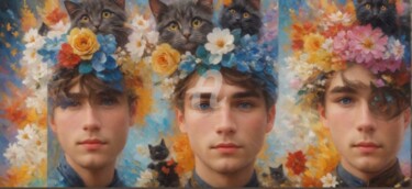 绘画 标题为“Настроение 9.” 由Зумрад Аблакулова, 原创艺术品, 油 安装在artwork_cat.上