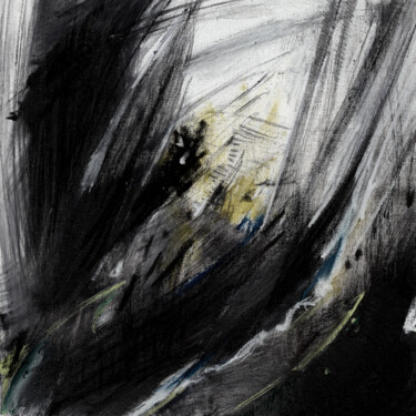 Peinture intitulée "#251, huile sur toi…" par Michel Debray, Œuvre d'art originale, Huile Monté sur Carton