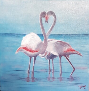 Peinture intitulée "Un petit air de Cam…" par Nadine Bichon, Œuvre d'art originale, Huile