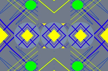 Lines and Dots 2g5 数字艺术 标题为“Lines and Dots 2g5” 由Ken Lerner, 原创艺术品, 2D数字工作