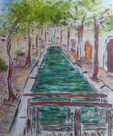 Painting titled "La Roubine." by Roberto Urbano, Original Artwork, Acrylic