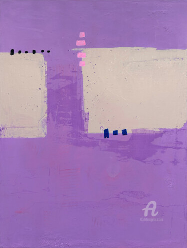 Painting titled "Acrylic Abstract No…" by Torsten Trantow Thotra, Original Artwork, Acrylic Mounted on Other rigid panel