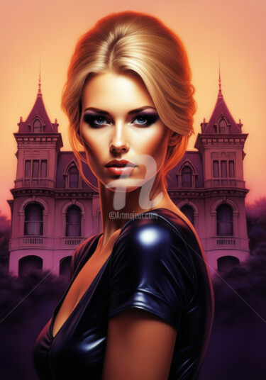数字艺术 标题为“A beautiful women b…” 由Caprice, 原创艺术品, AI生成的图像