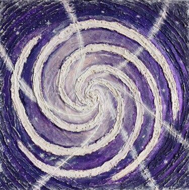 绘画 标题为“Spiral of Life” 由Loremar, 原创艺术品, 丙烯 安装在木质担架架上
