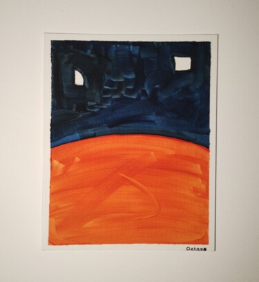 Painting titled "Oc" by O.C.T.A.V.E, Original Artwork, Acrylic Mounted on Other rigid panel