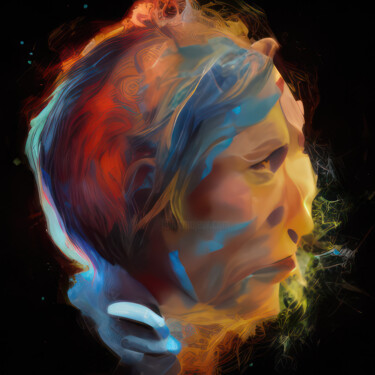 Arts numériques intitulée "Undisclosed AI 211" par Steve Awhtz, Œuvre d'art originale, Peinture numérique Monté sur artwork_…