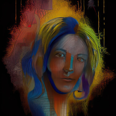 Arts numériques intitulée "Undisclosed AI 212" par Steve Awhtz, Œuvre d'art originale, Peinture numérique Monté sur artwork_…