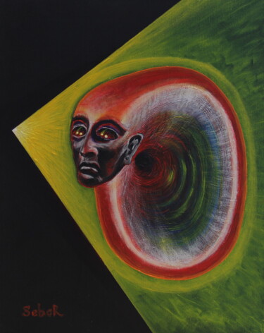 Peinture intitulée "New Age" par Serguei Borodouline, Œuvre d'art originale, Acrylique