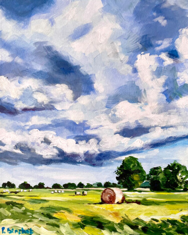 Peinture intitulée "Moisson 24" par Pascal Brachet, Œuvre d'art originale, Acrylique