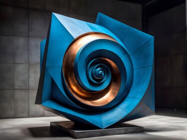 数字艺术 标题为“Sculptures Nauthylo…” 由Daniel Arrhakis, 原创艺术品, AI生成的图像