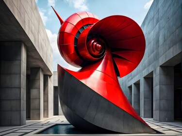 数字艺术 标题为“Sculptures  Nauthyl…” 由Daniel Arrhakis, 原创艺术品, AI生成的图像