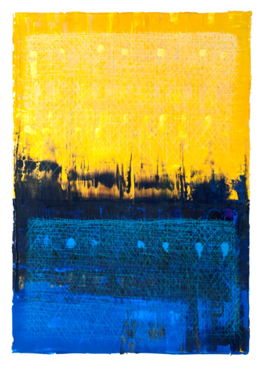 Painting titled "Untitled 918" by Oto Macek, Original Artwork, Oil