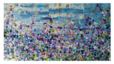 Peinture intitulée "Douceur en bord de…" par Myriam Carbonnier, Œuvre d'art originale, Acrylique