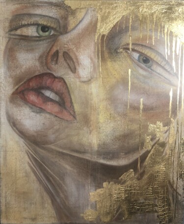 Painting titled "Invite yourself to…" by Alicja Karmański, Original Artwork, Pastel